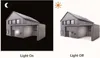 A split image showing a house with lights on at night and lights off during the day. Anteprima dell’immagine prodotto