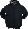 Thermo Wendejacke Gr.L schwarz-weiß kariert od.schwarz uni Produktbild-Vorschau 1