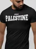 Palestine Shirt Schwarz/Weiß S Produktbild-Vorschau 1