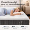 Matelas 180x200 cm, 22 cm d'épaisseur, avec sommier Voir les images du produit 9