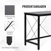 HOMCOM Počítačový stôl v tvare L, rohový stôl, prírodná Náhľad obrázku produktu 5