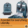 Zaino da viaggio per laptop HP, 18 litri, 39,6 cm (15,6 Anteprima dell’immagine prodotto 8