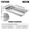 VEVOR contenitore in acciaio inox 6 pezzi contenitore per Anteprima dell’immagine prodotto 7