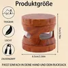 Gewürzmühle kompakt 70mm Magnetdeckel Metallmahlwerk Produktbild-Vorschau 5