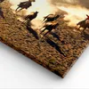 Bild auf Leinwand - Leinwandbild - Cowboys Pferde Galopp - Produktbild-Vorschau 5