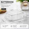 2 x Butterdose Butterglocke Butterschale Butterbehälter Produktbild-Vorschau 4