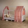 Hausbett Himmel NENA im 2er Set in rosa - Betthimmel aus Produktbild-Vorschau 2