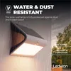 Ledvion Moderne Solar LED Wandlampe sensor 8W Warmweiß IP65 Produktbild-Vorschau 7