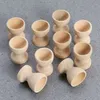 24 Stück Eierbecher aus Holz, Eierbecher, Ostereierbecher, Produktbild-Vorschau 5