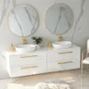 Meuble-lavabo ONE avec 4 tiroirs, blanc brillant, 120 x 50 Voir les images du produit 3