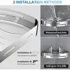 Duschablage ohne Bohren Ecke Edelstahl Selbstklebend mit Produktbild-Vorschau 4