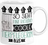Tierpflegerin Geschenk Tasse Lustig Geschenkidee für Produktbild-Vorschau 1