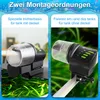 Fisch-Futterautomat 200ML, Fischfutter-spende, Mit Ständer Produktbild-Vorschau 6
