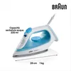2000-w-dampfbügeleisen, 25 g/min Braun SI1050BL Produktbild-Vorschau 16