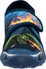 Fischer Kinder Hausschuh blau mit Print rutschfeste Sohle Produktbild-Vorschau 3