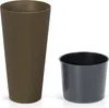 Prosperplast Blumentopf TUBUS SLIM Kaffee 25 cm Produktbild-Vorschau 9