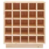 vidaXL Stojan na víno 55,5x34x61 cm Masívne borovicové Náhľad obrázku produktu 5