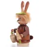 Miniwichtel Häsin mit Karotte (16,5cm) Räuchermann von Produktbild-Vorschau 5