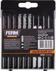 FERM Stichsägeblätter 10 stk Stahl JSA1004 Produktbild-Vorschau 5