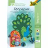 Glorex Tonzeichenpapierblock 130g/m² sortiert A4, 20 Blatt Produktbild-Vorschau 3
