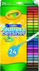 Crayola Filzstifte Super Spitze 24 Farben abwaschbar Produktbild-Vorschau 1