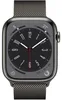 Apple Watch 8 4G 45mm Edelst. graphit/Milanaise graphit Produktbild-Vorschau 2