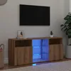 vidaXL Armoire TV avec lampes LED Chêne Artisan 120x30x50 Voir les images du produit 7