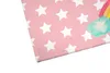 Mr. & Mrs. Panda Handtuch Einhorn Regenbogen - Rot Pastell Produktbild-Vorschau 3