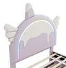 Letto per bambini 90 x 200 cm con testiera a forma di Anteprima dell’immagine prodotto 11