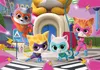 Disney SuperKitties Puzzle 2x20Stü ck Produktbild-Vorschau 2