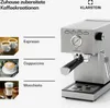 Klarstein Pausa Espressomaker, Siebträgermaschine mit 1350 Produktbild-Vorschau 4