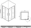 SONNI doccia angolare LxPxH: 100x100x185 cm ingresso Anteprima dell’immagine prodotto 9