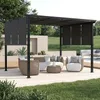 SUGIFT Pergola 3 x 3,5 m mit 3-teiligem Schiebedach, Produktbild-Vorschau 8