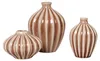 Broste Copenhagen Amalie Vase Fawn 3er Set Produktbild-Vorschau 1