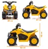 Quad elettrico per bambini CAT 6V (1–3 anni) – Con licenza Anteprima dell’immagine prodotto 7