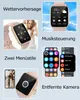 JUNG RUIMEN Smartwatch Damen & Herren Fitnessuhr, mit Produktbild-Vorschau 8