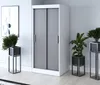 Szafa przesuwna 90x200cm - Biały/ Antracyt Mat- Szafa Podgląd zdjęcia produktu 2