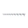 TOJ Living Wandgarderobe Weiß 70 cm – Edelstahl Produktbild-Vorschau 1