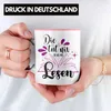 Trendation - Leseratte Tasse Geschenk Bücher Lesen Die Tut Produktbild-Vorschau 2