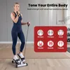 Mini-stepper COSTWAY con corde elastiche, stepper Anteprima dell’immagine prodotto 2