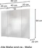 Held Möbel Szafka z lustrem Baabe 80 cm dąb wota Podgląd zdjęcia produktu 8