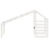 vidaXL Baldachýn na dětskou postýlku bílý 198x97x113 cm Náhled obrázku produktu 3