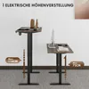 Vinsetto Elektrisches Schreibtisch Tischgestell mit Motor Produktbild-Vorschau 4