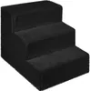 Psí schody pro malé psy 30 cm vysoké černé - žebřík 3 Náhled obrázku produktu 1