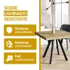 Mesa Comedor Extensible Cuadrada Rico, Mesa Comedor, Mesa Vista previa de la imagen del producto 2
