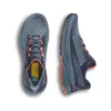 La Sportiva Prodigio Low Cut Trailrunning-Schuh in Blau mit orangefarbenen Akzenten; von oben betrachtet. Produktbild-Vorschau