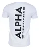 ALPHA INDUSTRIES BACKPRINT T Pánske tričko 128507, Náhľad obrázku produktu 2