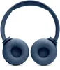 A pair of blue over-ear headphones is shown against a white background. Produktbild-Vorschau
