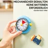 Küchentimer mechanisch ohne Batterie, Magnet Eieruhr 60 Produktbild-Vorschau 6