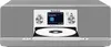 Technisat DigitRadio 372 CD BT, argento Anteprima dell’immagine prodotto 3